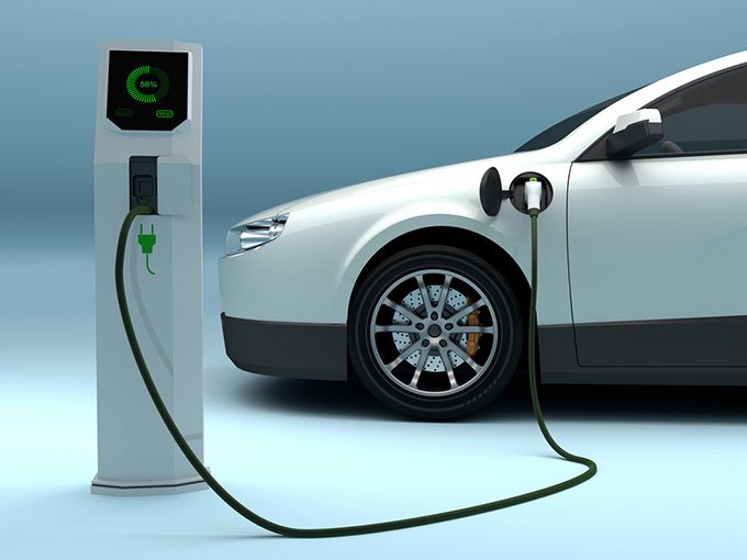 Borne de recharge pour voitures électriques